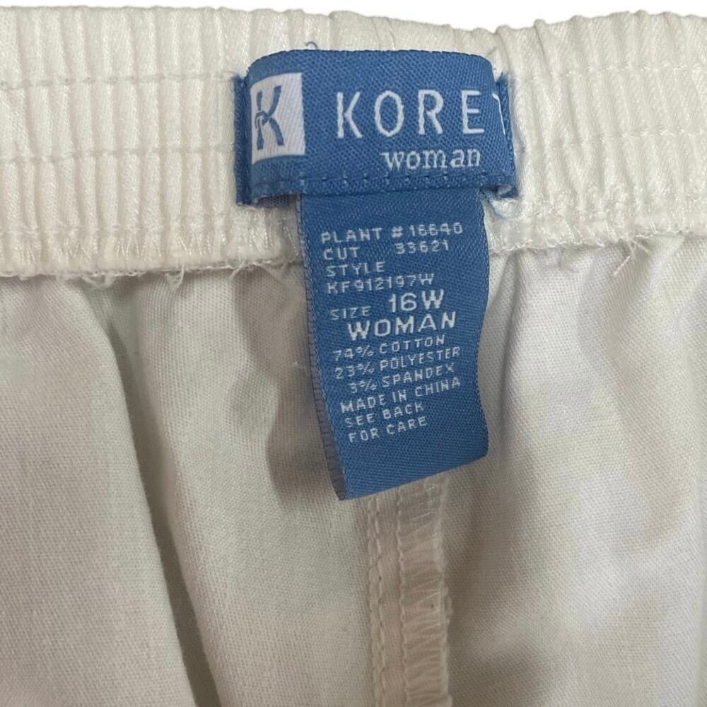Koret Woman 2-Piece Set – Floral Blouse & Cropped Pants Plus Size - Picture 7 of 8
